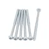 Tornillo Autorroscante Redondo Phillips M2.3*18 Galvanizado con Rosca Parcial St2.3*18 Tornillo Autorroscante de Cabeza Plana Pequeña con Rosca Parcial