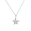 Colar de Praia de Férias de Luxo Acessível Europeu e Americano Estilo Boho Pingente de Estrela-do-Mar Moda Colar Estilo Oceano Corrente de Clavícula