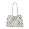 Bolso de mano simple y espacioso para mujer, nuevo bolso de hombro de moda 2026 para ir al trabajo, bolso tote de alta gama con diseño plisado