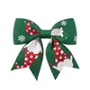 Accesorios para el Cabello de Niñas para Navidad de Venta Caliente Transfronteriza Estampados a Mano de Reno Copo de Nieve Accesorios para Fiestas de Princesas Pasadores Pasadores