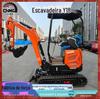 Fabricantes de escavadeiras novas de alta potência 18 modelos de exportação para comércio exterior podem escolher uma variedade de motores