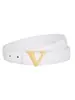 Amazon Aliexpress Moda Femenina Europea y Americana Nueva Cinturón Hebilla en V Cinturón Multicolor Suministro Transfronterizo Mayoreo