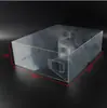 Caja de regalo transparente para pescado, mariscos, regalo, tapa cielo y tierra, empaque, PVC transparente, cubierta superior e inferior, 20 cm