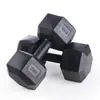 Halteres fixos hexagonais, 5kg, 10kg, 20kg, equipamento de fitness masculino para uso doméstico, uso feminino, estudantes.