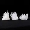 Cristal Branco Natural Aglomerado de Cristais Brancos Ornamentos Aglomerado de Cristal Branco Minério Amostra Decoração de Aquário Doméstico Pedras para Aquário Atacado