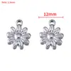 Colgante de Acero Inoxidable Chapado Eléctricamente en Oro de 18K Corazón Casa de Bolsillo Elemento Marino Material para Pulsera Collar Pendientes DIY
