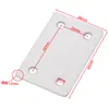 Código de ángulo recto de acero inoxidable engrosado, tira recta, ángulo de conexión, hierro angular, fijaciones para muebles, piezas planas, accesorios de ferretería