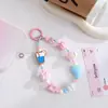 Cadena para Teléfono de Color Dopamina, Colgante para Teléfono, Hecho a Mano con Cuentas, Estilo Fresco, Correa Anti-Pérdida, Correa para la Muñeca, Colgante para Bolso