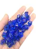 Accesorios para juegos de mesa marcadores de juego peones de colores meeples de cristal fichas multicolor en stock virutas de gemas
