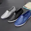 Botas de Lluvia para Hombre Impermeables Zapatos de Protección Laboral Zapatos de Goma para Cocina Zapatos de Trabajo sin Cordones Zapatos Casuales y Cómodos para Hombre de Primavera y Otoño