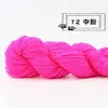 Fio Acrílico Jiangnan Puro Médio Espesso Lã Fio Acrílico Artesanal Crochê Chinelos Almofada Chapéu Super Macio 48g
