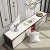 Nuevo Mantel de Mesa para Gabinete de TV de Cuero PVC Chinoiserie para Hogar Impermeable y a Prueba de Aceite Sin Lavado Mantel Rectangular para Mesa de Sala de Estar