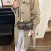 Moda japonesa y coreana bolso pequeño cuadrado minimalista para el día a día 2026 nuevo de otoño para mujer bolso de hombro de gamuza de nicho bolso de axila
