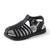 Sandálias Infantis Libélula Vermelha 2026 Verão Novas Sandálias Romanas Fechadas Sapatos para Meninas de 6 a 12 Anos Sapatos de Princesa