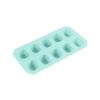 Caixa de sorvete de plástico para uso doméstico, redonda, quadrada, modelo caseiro, 10 caixas de sorvete para bolo, comida para bebê, caixa de gelo suplementar