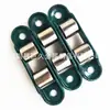 Acessórios de ferragens para polia de porta e janela de aço plástico polia de metal 80/88 roda dupla rolete de trilho de porta de correr
