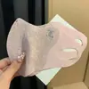 Mascarilla de Hielo de Seda Nueva de Verano con Protección Solar para Mujer, Anti-UV, Alta Calidad, Mascarilla 3D con Sensación de Hielo, Delgada, Transpirable, Sin Marcas