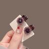 Mini Pinza de Agarre Estilo Chino Par Pinza Flequillo Horquilla Cabello Roto Cabeza de Princesa Mini Pinza de Agarre Diamante Súper Brillante Redonda Mini Pinza para Flequillo