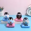Nuevo Modelo Hielo Fruta Pingüino Caja Sorpresa Figura Decoración del Hogar Artesanías de Resina Caja Sorpresa Venta al por Mayor