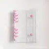 Álbum de Almacenamiento Transparente de Hojas Sueltas A6 para Tarjetas de Fotos de Ídolos con Diseño de 6 Agujeros Adecuado para Fotos de 3/4/5 Pulgadas y Páginas de Álbum Polaroid