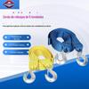 Cinta de Reboque Camada Dupla Espessada Corda de Guincho para Carrinho de Puxar Gancho Corda de Tração para Carro Corda de Reboque para Carro 5 Toneladas Corda de Reboque