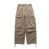 Biblioteca Jiayi Pantalones Casuales de Trabajo Lavados Vintage Estilo Japonés para Hombre 2025 Nueva Llegada Ami Kaji Pantalones Anchos Sueltos