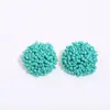 Pendientes Bohemios Pendientes de Cuentas de Arroz Hechos a Mano Pendientes Creativos Personalizados Pequeños de 15 mm Pendientes Exquisitos