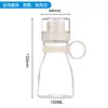 Nueva Botella Pulverizadora de Aceite de Vidrio para Hogar y Cocina, Frasco Sellado para Condimentos con Molinillo, Botella a Prueba de Humedad para Salsa de Soja y Vinagre
