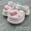 Zapatos con Agujeros de Chicle, Panda, Cerdo, Capibara, Decoraciones de Juguete para Coche de Moda y Versátiles