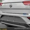 Adecuado para modificación Volkswagen Tange, moldura especial para portón trasero, tira decorativa inferior brillante de acero inoxidable para maletero