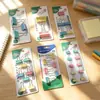 Suministros de Oficina Clips para Carpetas de Colores, Clips para Papel, 3 Piezas, 5 Piezas, 6 Piezas, 10 Piezas, Combinación de Tarjeta con Ventosa, Tienda Departamental Yiwu al por Mayor