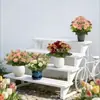 Nuevas Flores Artificiales para Ramos de Boda Festivos, Decoración del Hogar, Arreglos de Flores de Rosa para Mesas y Exhibiciones de Flores Artificiales