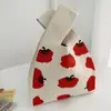 Bolsas de Tricô de Nicho Transfronteiriças, Bolsas de Mão Femininas, Bolsas de Palha Fofas, Bolsas Tote, Lembrancinhas Femininas