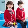 Uniformes Escolares Estilo Británico, Ropa de Otoño e Invierno, Uniformes de Jardín de Infancia, Uniformes de Clase para Estudiantes de Primaria y Secundaria, Ropa de Desempeño para Niños de Colegio