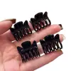 Pinza para el pelo y pendiente de doble uso transfronterizo europeo y americano ~ Pinza de garra pequeña, pinza simple para flequillo lateral, pinza superior para adultos