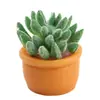 Plantas Suculentas Pequeñas en Maceta de Simulación Adornos para Paisajes Micro DIY Adornos Pequeños de Escritorio Muñecas de Joyería