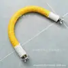 Juguete para loro Percha en forma de U Cuerda de cáñamo colorida Soporte Accesorios para jaula Juguete para loro Pájaro Soporte Palo