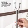 Estante de secado de ropa de acero inoxidable, poste de ropa extensible, perchero para ropa del hogar, estante de secado de ropa para dormitorio, poste de horquilla para ropa