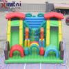 Castelo inflável de PVC grande ao ar livre Trampolim Slide Park Stall Castelo inflável Trampolim Kidsren's Naughty Castle