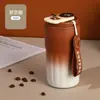 Nueva Taza de Acero Inoxidable 316 con Aislamiento al Vacío, Pantalla Inteligente de Temperatura, Taza de Café de Alta Apariencia, Conservación de Calor, Conservación de Frío, Taza de Agua para Coche