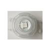 Carcaça de Lâmpada de Beiral Redonda de 3cm Carcaça de Lâmpada de Beiral LED Lâmpada de Decoração de Beiral LED Contorno Paisagem PC Cápsula Shell