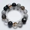 Pulsera de Cristal Natural Blanco Sombra de Viento Noche para Mujer, Diseño de Moda, Pulsera de Lujo Ligero al por Mayor