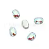 Rhinestones de cristal con garra ovalada de 6x8 transfronterizos para coser a mano, Rhinestones con garra en forma de D para zapatos, bolsos, sombreros, vestidos de novia, accesorios de ropa, decoraciones DIY