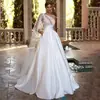 Vestido de Noiva Estilo Europeu e Americano 2026 Novo Simples Vestido de Noiva Principal Amazon Aliexpress Moda com Cauda Vestido de Noiva