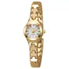 Reloj de Pulsera para Mujer Estilo Exquisito, Esfera Pequeña con Números Romanos Retro, Vacaciones de Verano