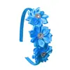 Diademas y Accesorios para el Cabello Hechos a Mano Multicolores Brillantes con Forma de Flor, Artículos de Venta Caliente Transfronterizos, Los Más Vendidos en Oriente Medio