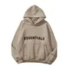 Suéter talla grande transfronterizo para hombre y mujer otoño e invierno marca de moda europea y americana sudadera sudadera con capucha Essentials venta al por mayor