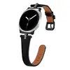 Aplicável para Samsung Watch 8 Novo Pulseira de Couro com Strass em Formato de T Watch 8 Clássico Emagrecimento Pulseira de Smartwatch de Couro