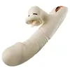 Jiyuyahe Vibrador Máquina Sexual para Mujeres, Juguetes Sexuales para Adultos, Masturbador Intra-Corpóreo, Dildo Telescópico Totalmente Automático