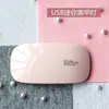 Lámpara Mini para Curado de Esmalte en Gel Lámpara Mini Plegable de Ratón Hecho a Mano Lámpara Pequeña de Curado Lámpara de Fototerapia Lámpara UV